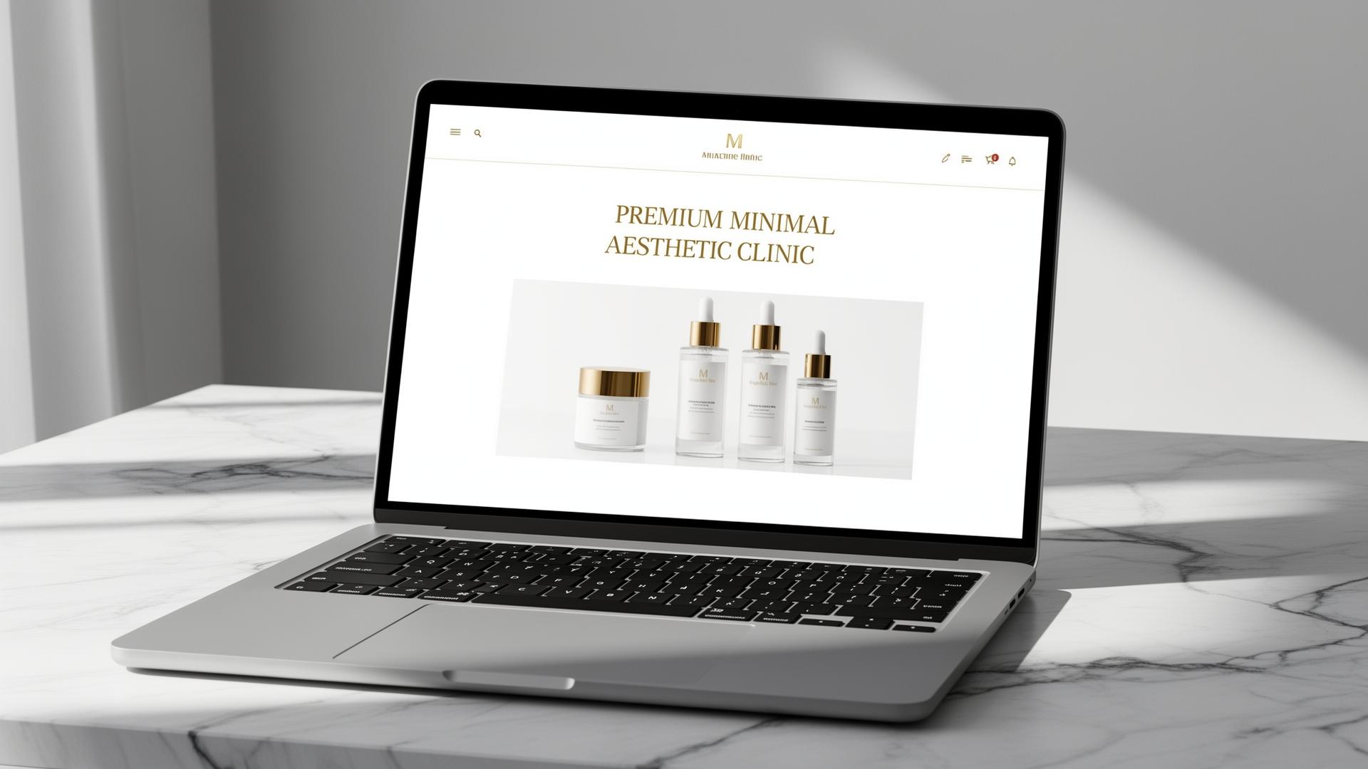 Site premium para clínica de estética